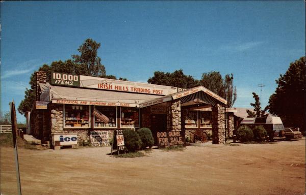 Irish Hills Area - Old Postcard